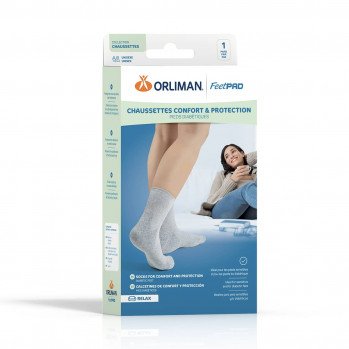 Orliman Chaussettes Feetpad Confort et Protection Relax